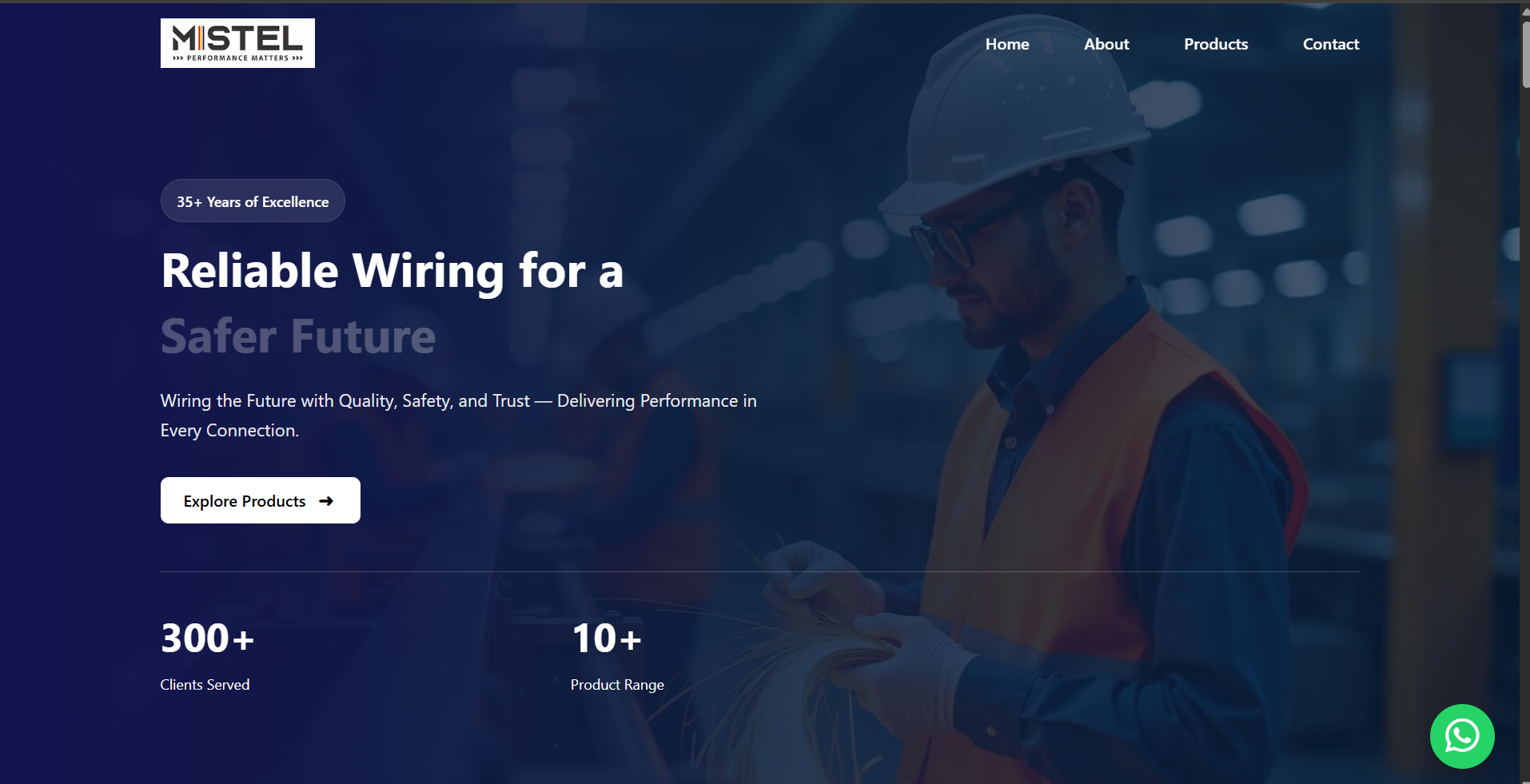 Mistel e-commerce website