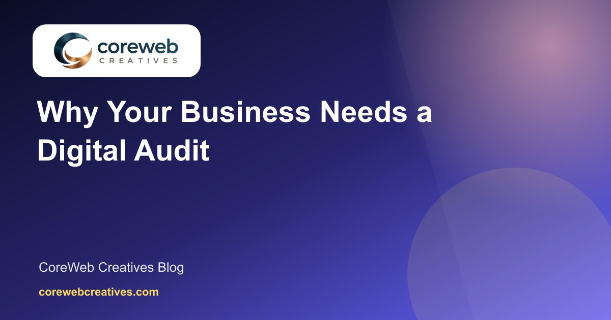 Website analytics and conversion audit dashboard